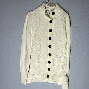 Patty Boutik knit white cardigan